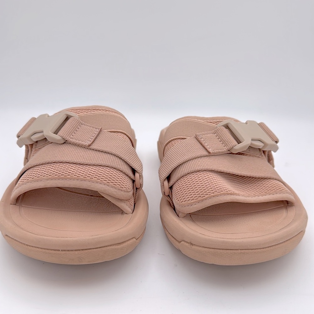 Teva - women’s Hurricane Verge slide sandals slip on open toe shoes nude SZ 6 - Picture 6 of 11